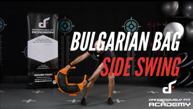 Bulgarian bag side swing Bulgarian bag side swing